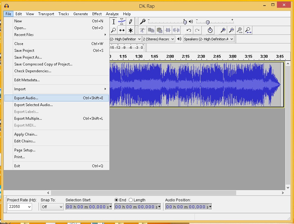 for ipod instal Audacity 3.4.2 + lame_enc.dll